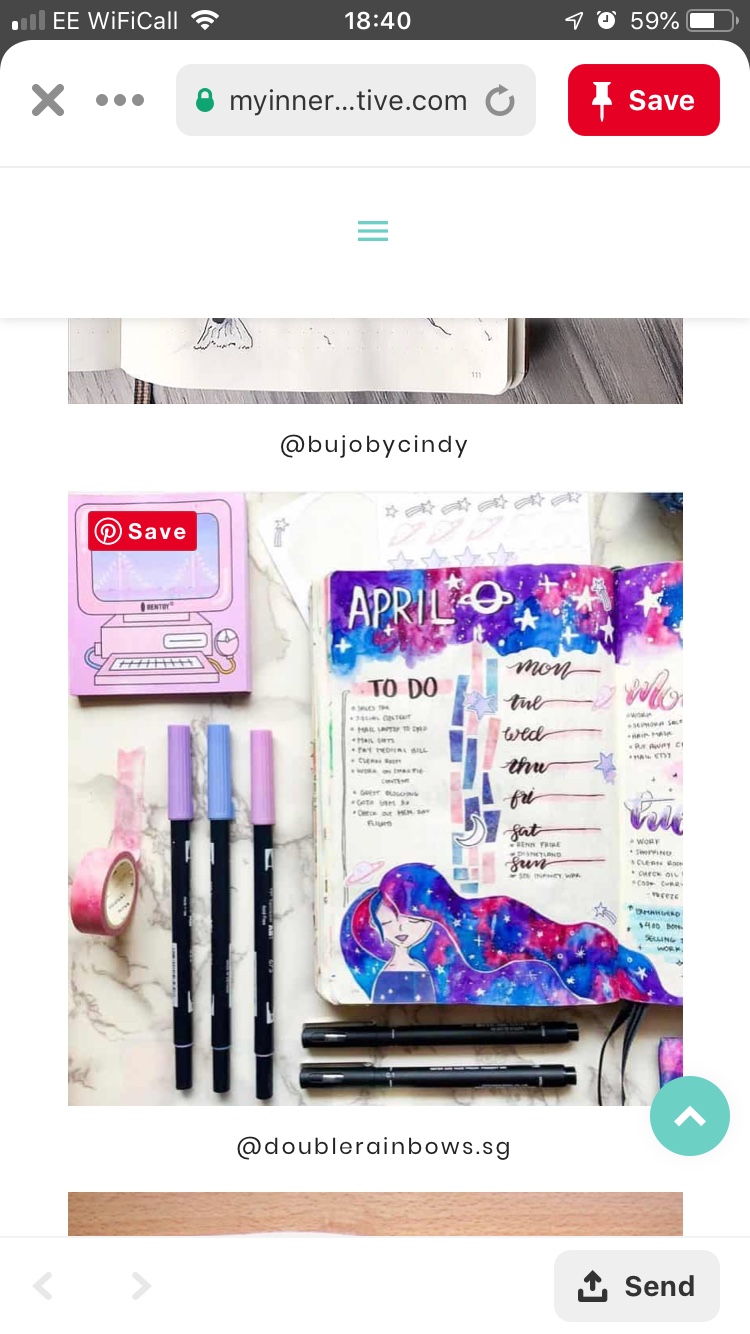 bujo inspiration  