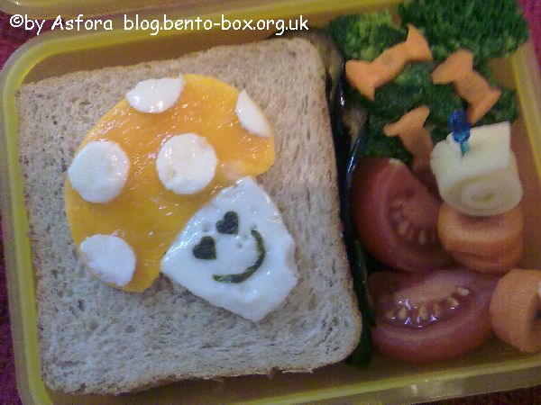 Toadstool bento