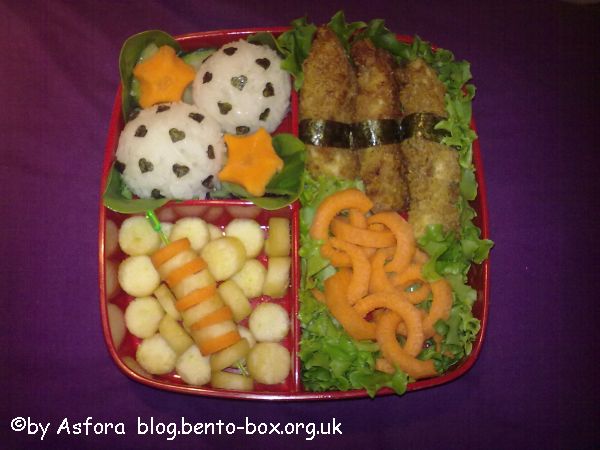 Colourful bento