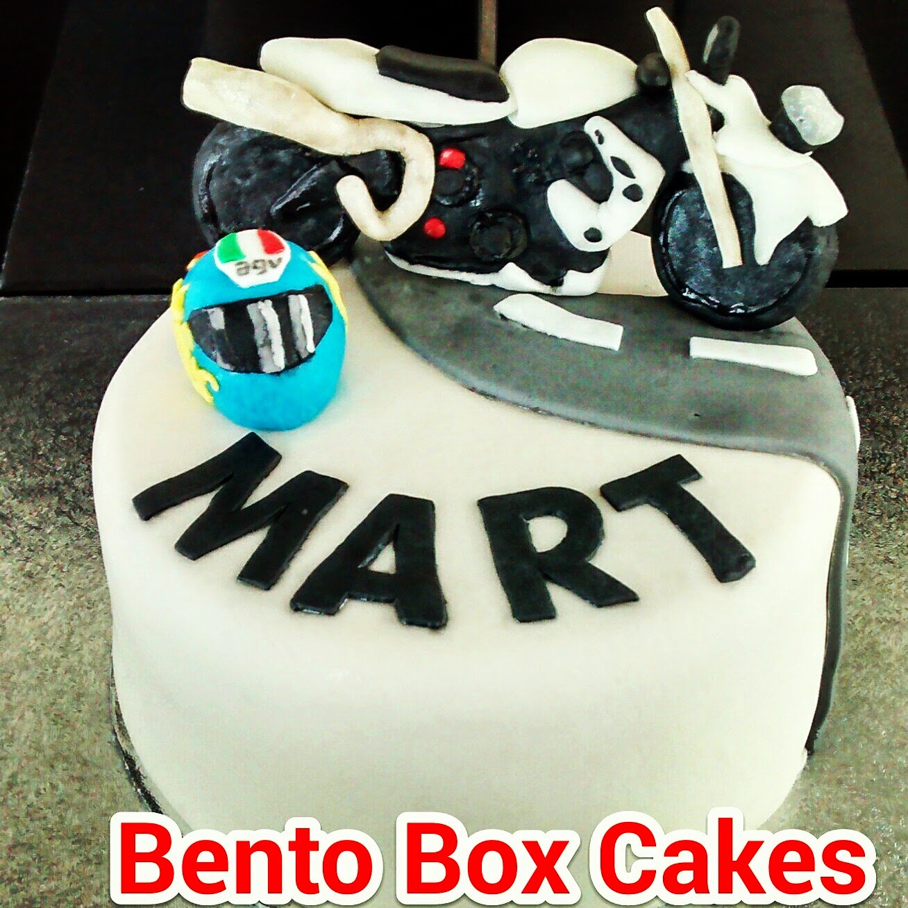Motorcycle Cake