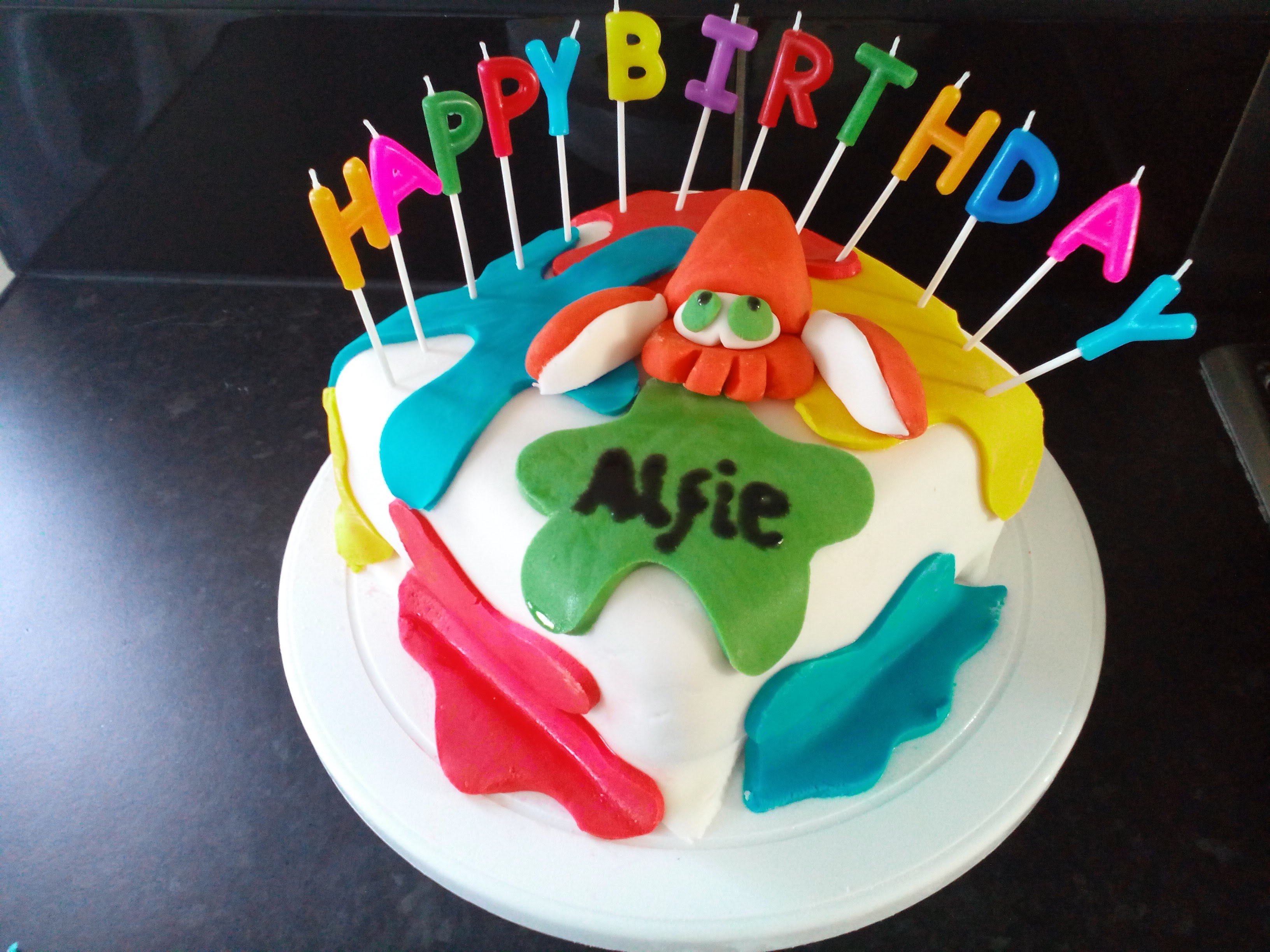 Splatoon Cake
