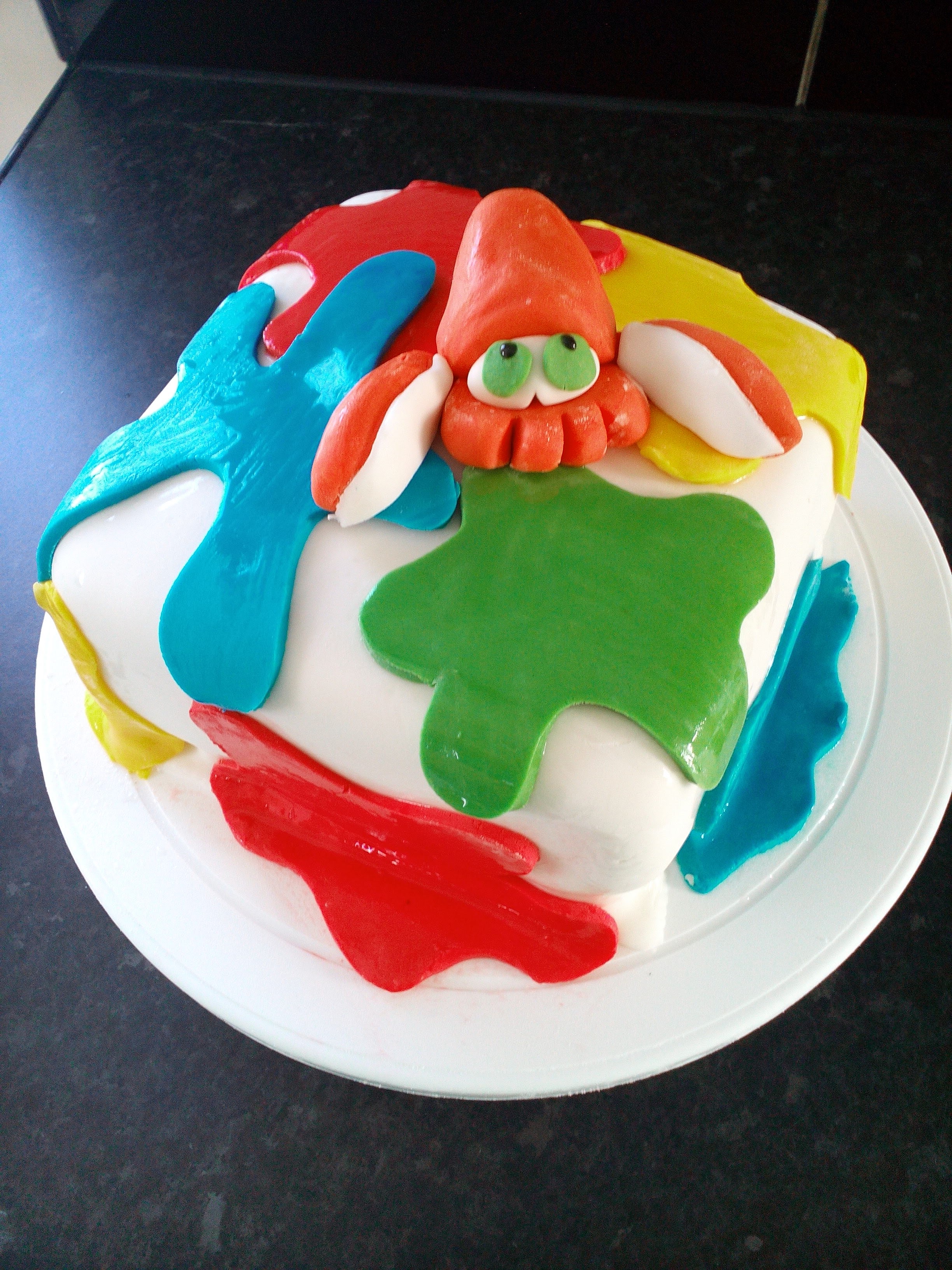Splatoon Cake