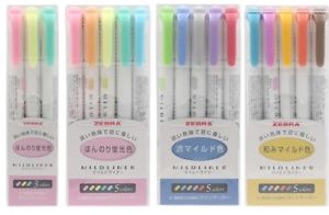 Zebra mildliners